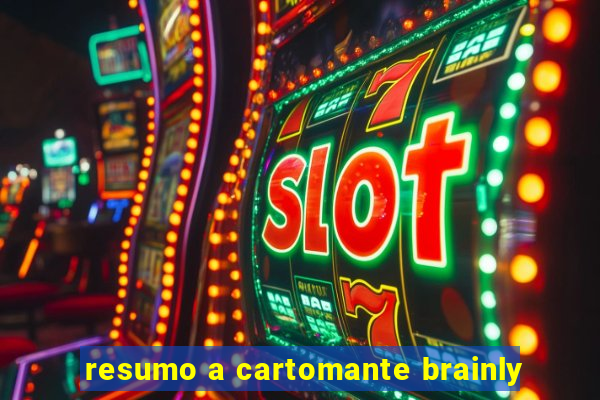 resumo a cartomante brainly