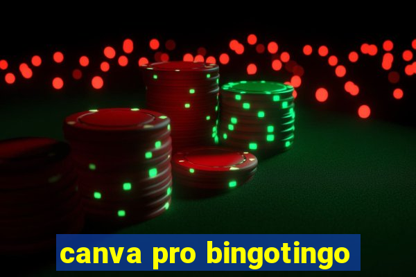 canva pro bingotingo