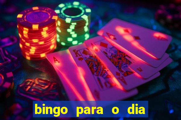 bingo para o dia das crian?as