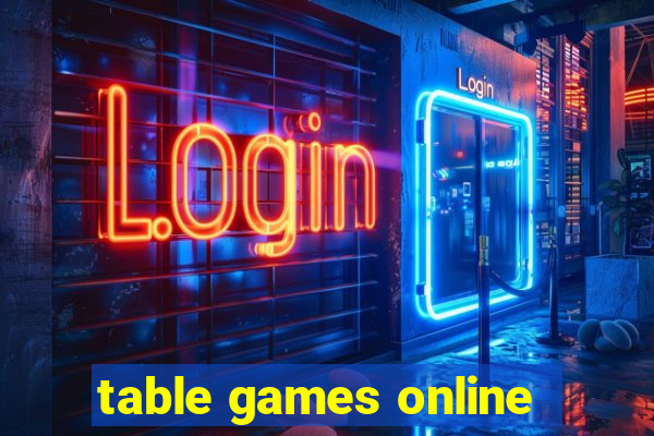 table games online