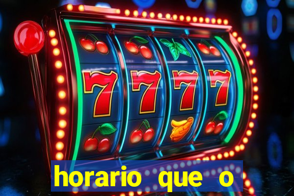 horario que o fortune rabbit paga