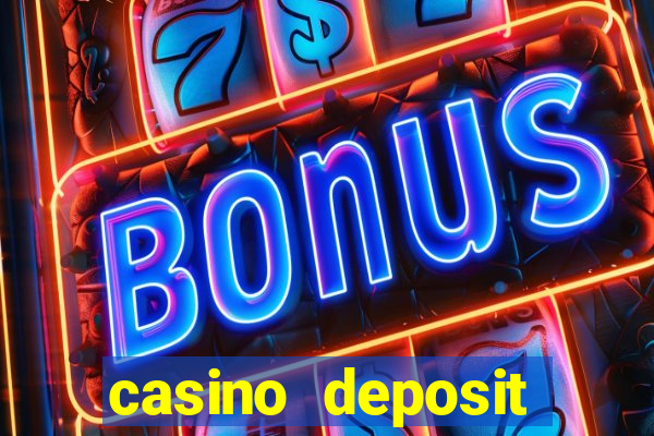 casino deposit bonus code