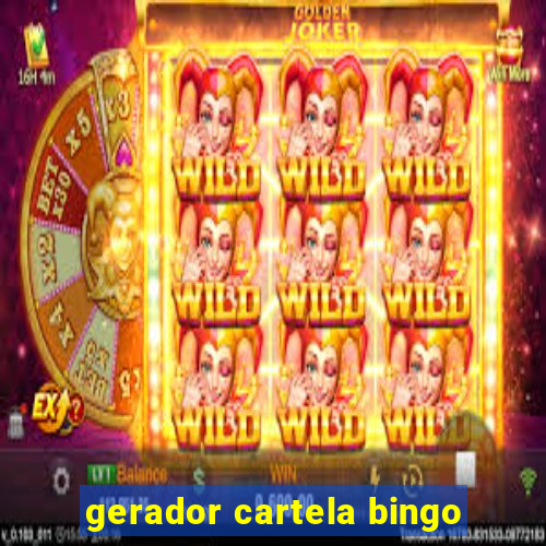 gerador cartela bingo