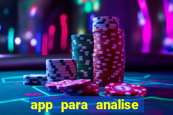 app para analise de jogos