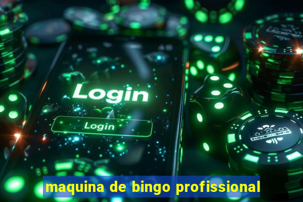 maquina de bingo profissional