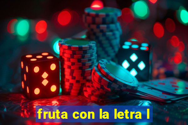 fruta con la letra l