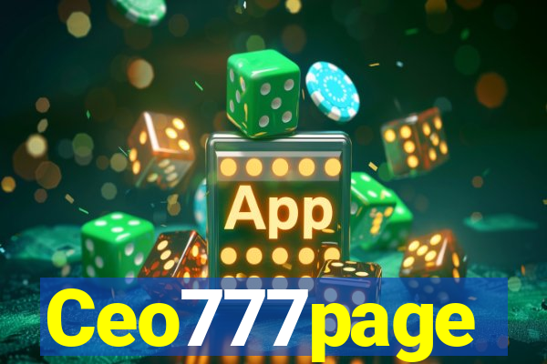 Ceo777page