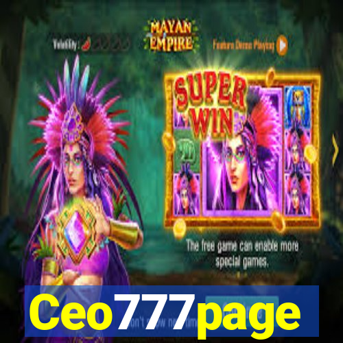 Ceo777page