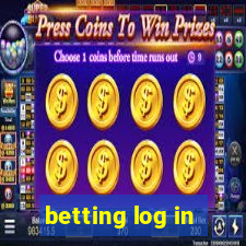 betting log in