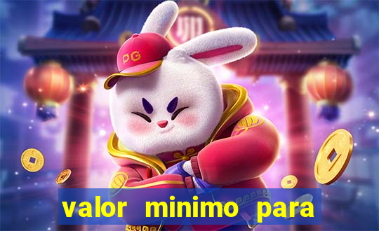 valor minimo para jogar no tigre