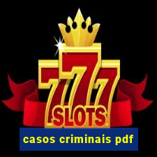 casos criminais pdf