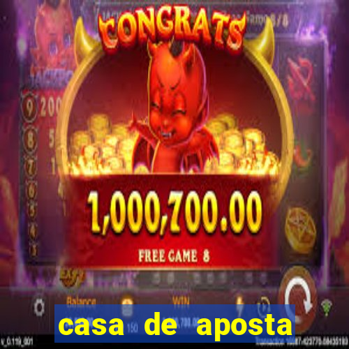 casa de aposta cartao de credito