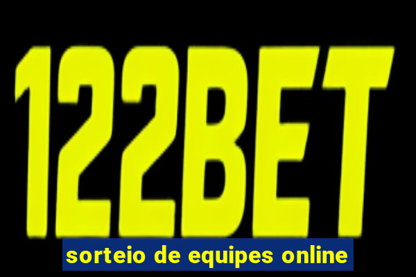 sorteio de equipes online