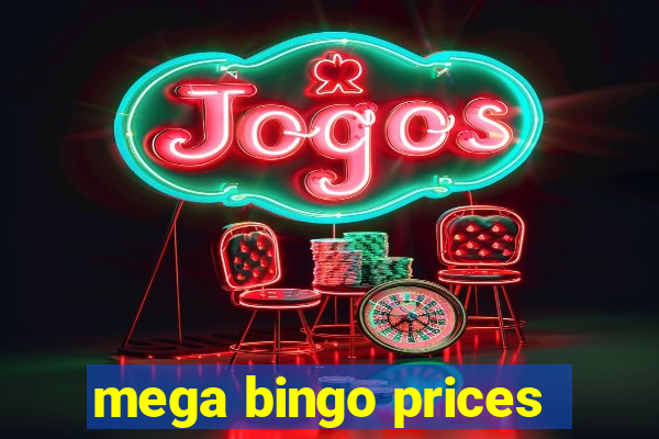 mega bingo prices