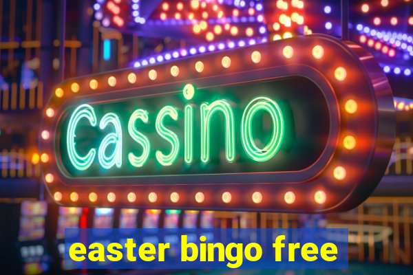 easter bingo free