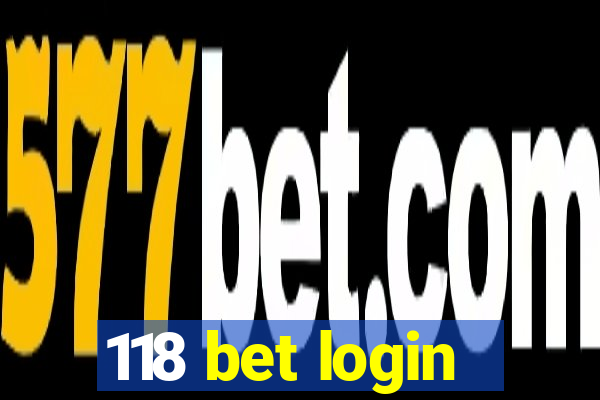 118 bet login