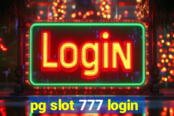 pg slot 777 login