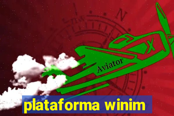 plataforma winim