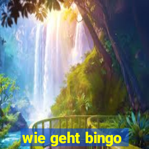 wie geht bingo