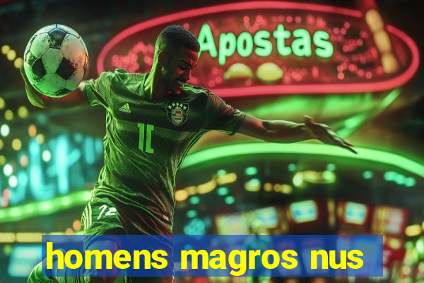 homens magros nus