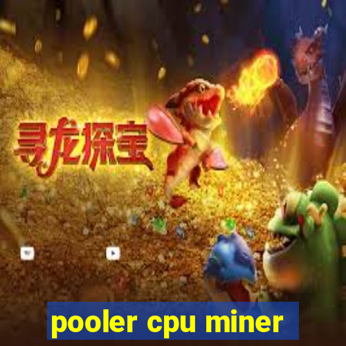 pooler cpu miner