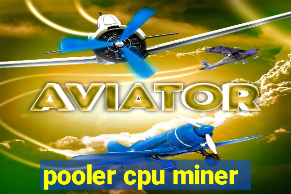 pooler cpu miner