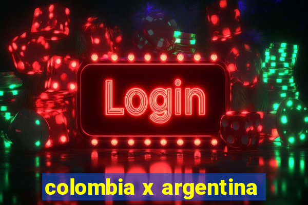 colombia x argentina