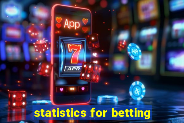 statistics for betting