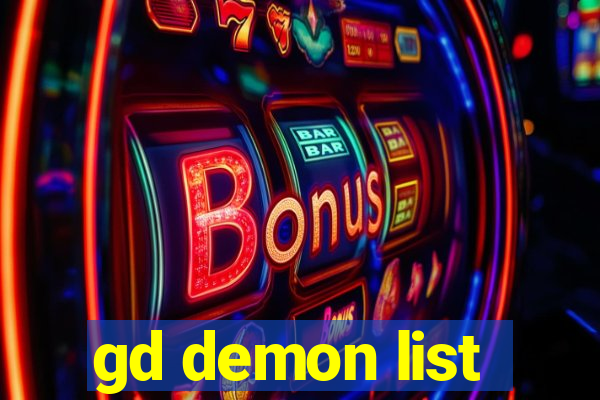 gd demon list