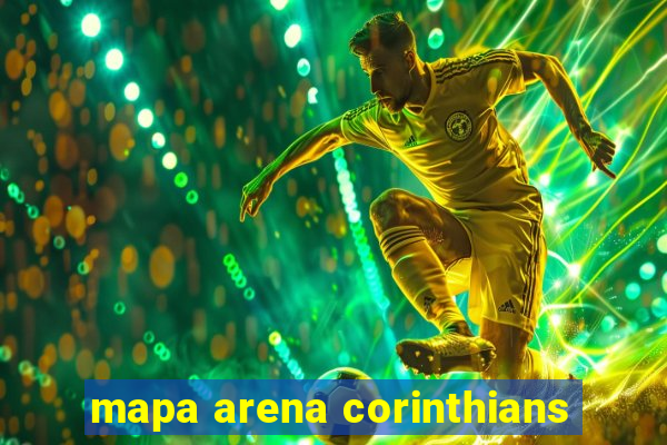 mapa arena corinthians