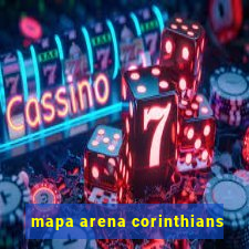 mapa arena corinthians