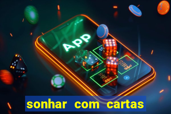 sonhar com cartas de baralho no chao