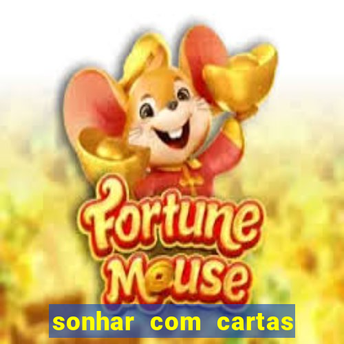 sonhar com cartas de baralho no chao