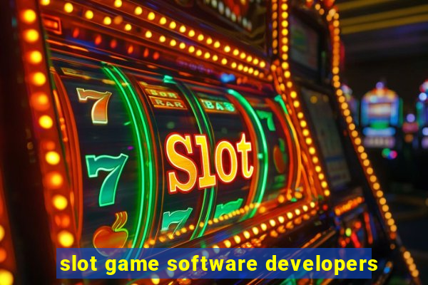 slot game software developers