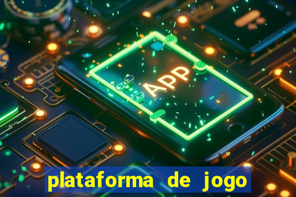 plataforma de jogo nova pagando