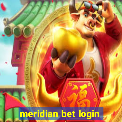 meridian bet login