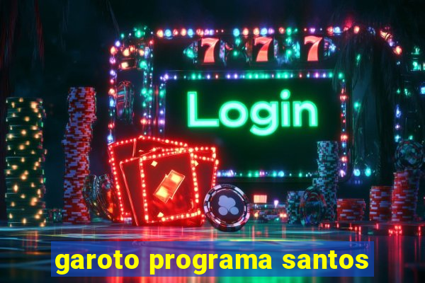 garoto programa santos