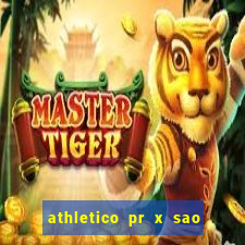 athletico pr x sao paulo palpite