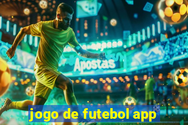 jogo de futebol app