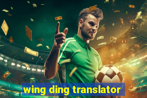 wing ding translator