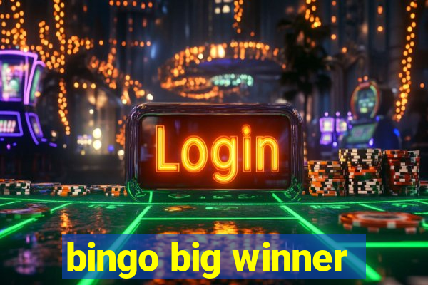 bingo big winner