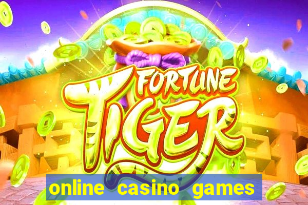 online casino games with real money