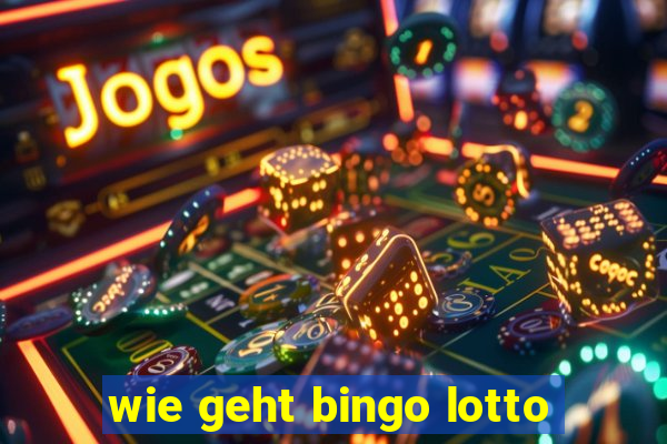 wie geht bingo lotto