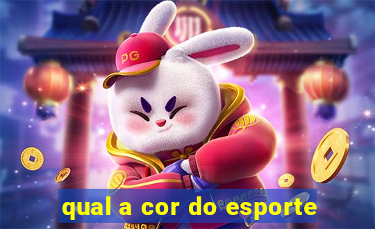 qual a cor do esporte