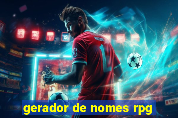 gerador de nomes rpg