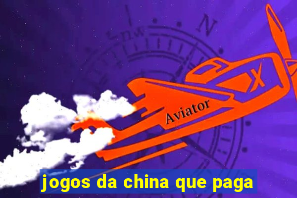 jogos da china que paga