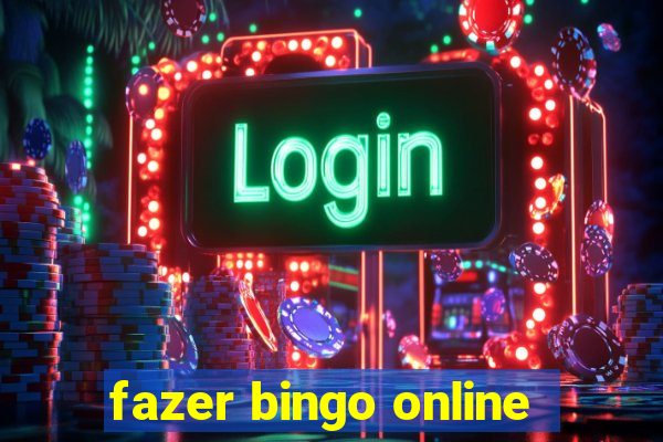 fazer bingo online