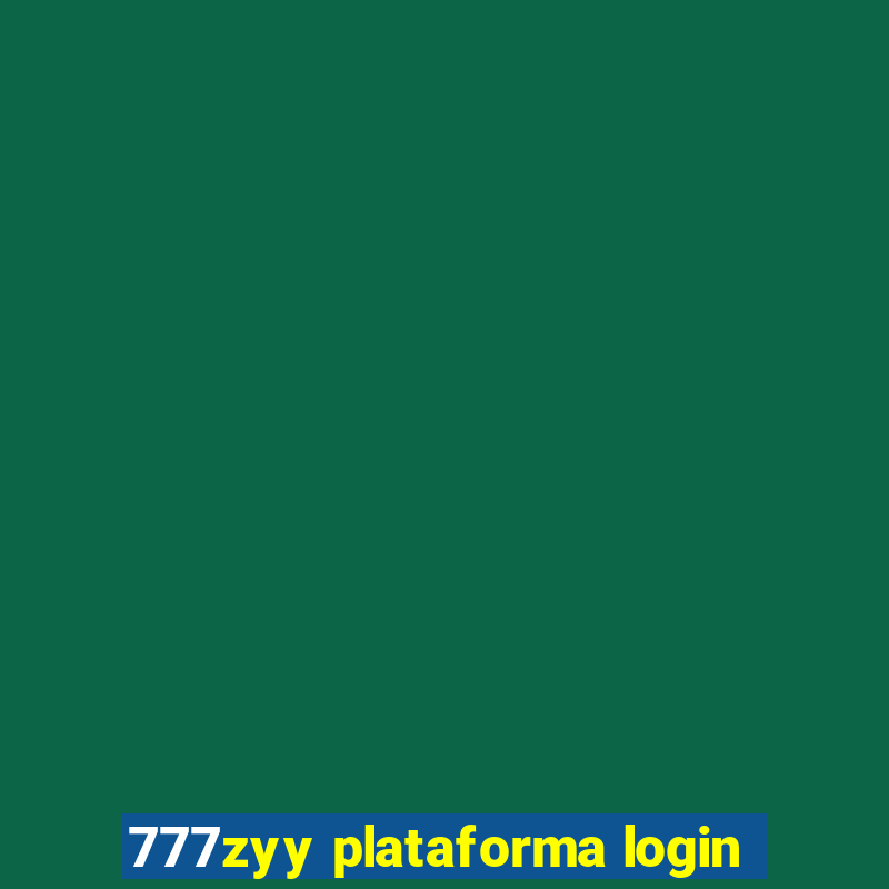 777zyy plataforma login