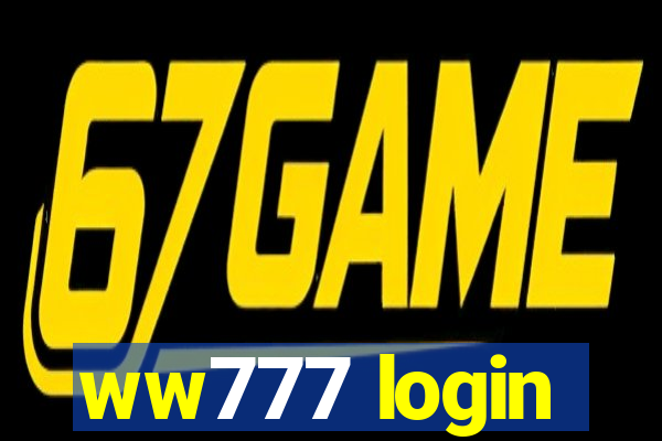 ww777 login