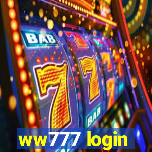 ww777 login